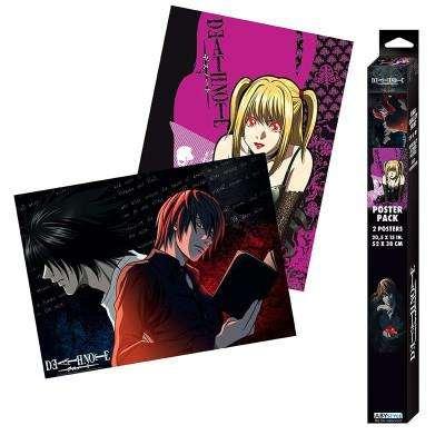 Death Note - Set 2 Chibi Posters - L Vs Light & Misa (52X38) X4 Death Note - Set 2 Chibi Posters - L Vs Light & Misa (52X38) X4