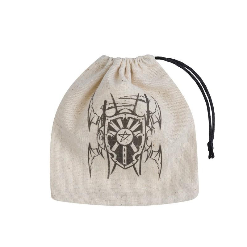 Vampire Beige & black Basic Dice Bag Vampire Beige & black Basic Dice Bag