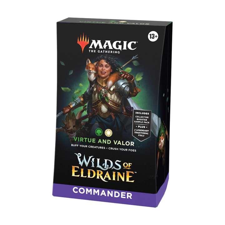 Wilds of Eldraine Commander Deck Virtue and Valor EN Wilds of Eldraine Commander Deck Virtue and Valor EN