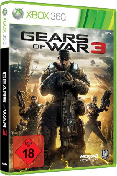 Gears of War 3 (Xbox 360, gebraucht) **