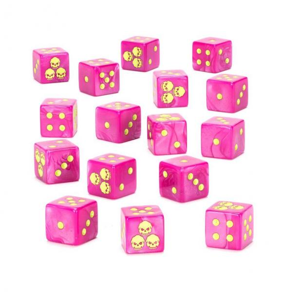 WARHAMMER 40000: DEATH GUARD DICE SET (42-14)