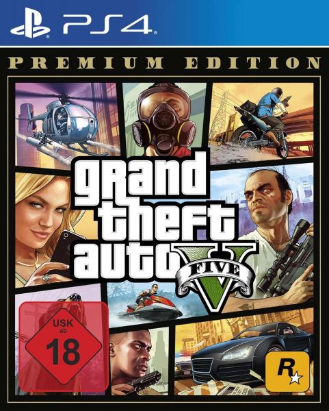 Grand Theft Auto V - Premium Edition (Playstation 4, NEU)
