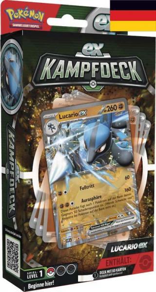 PKM EX-Kampfdeck Mai Lucario ex 2023 DE