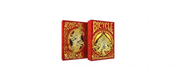 Bicycle Dragon Red 2024