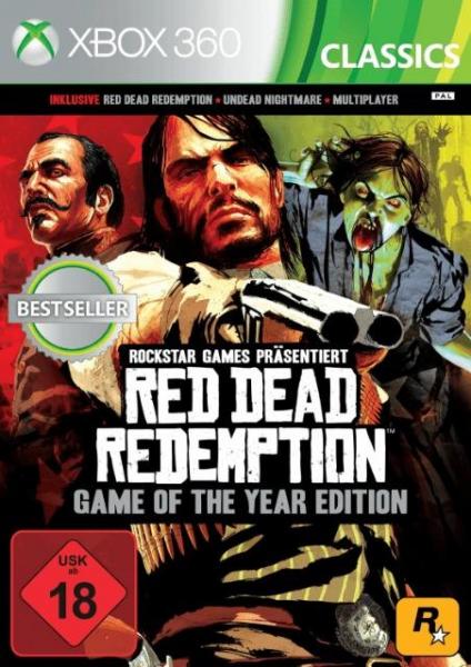 Red Dead Redemption - GOTY - Classics (Xbox One, XBOX 360, gebraucht) **