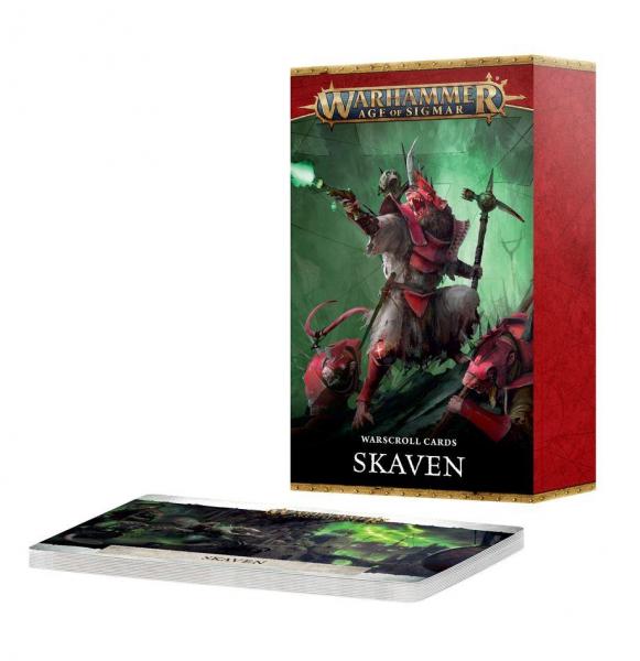 WARSCROLL CARDS: SKAVEN (ENG) (90-05-60)